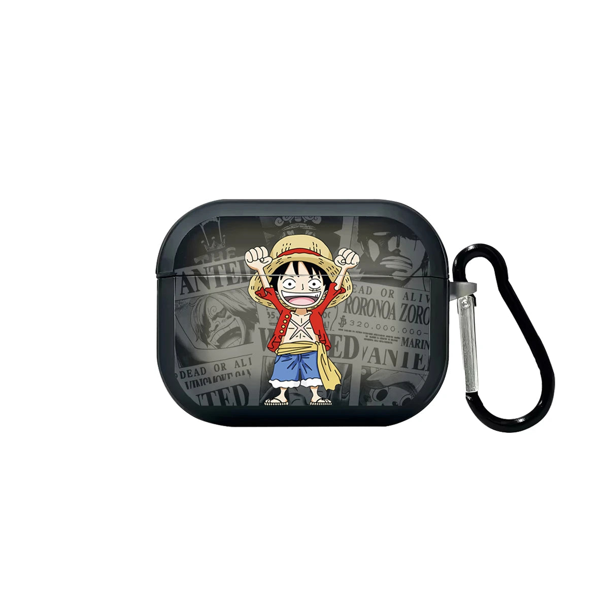 Anime Luffy Zoro Toy Earphone Case for Airpods 1 2 3 Pro Pro2 4 Pro3 Shanks Bluetooth Headset Pendant Cover