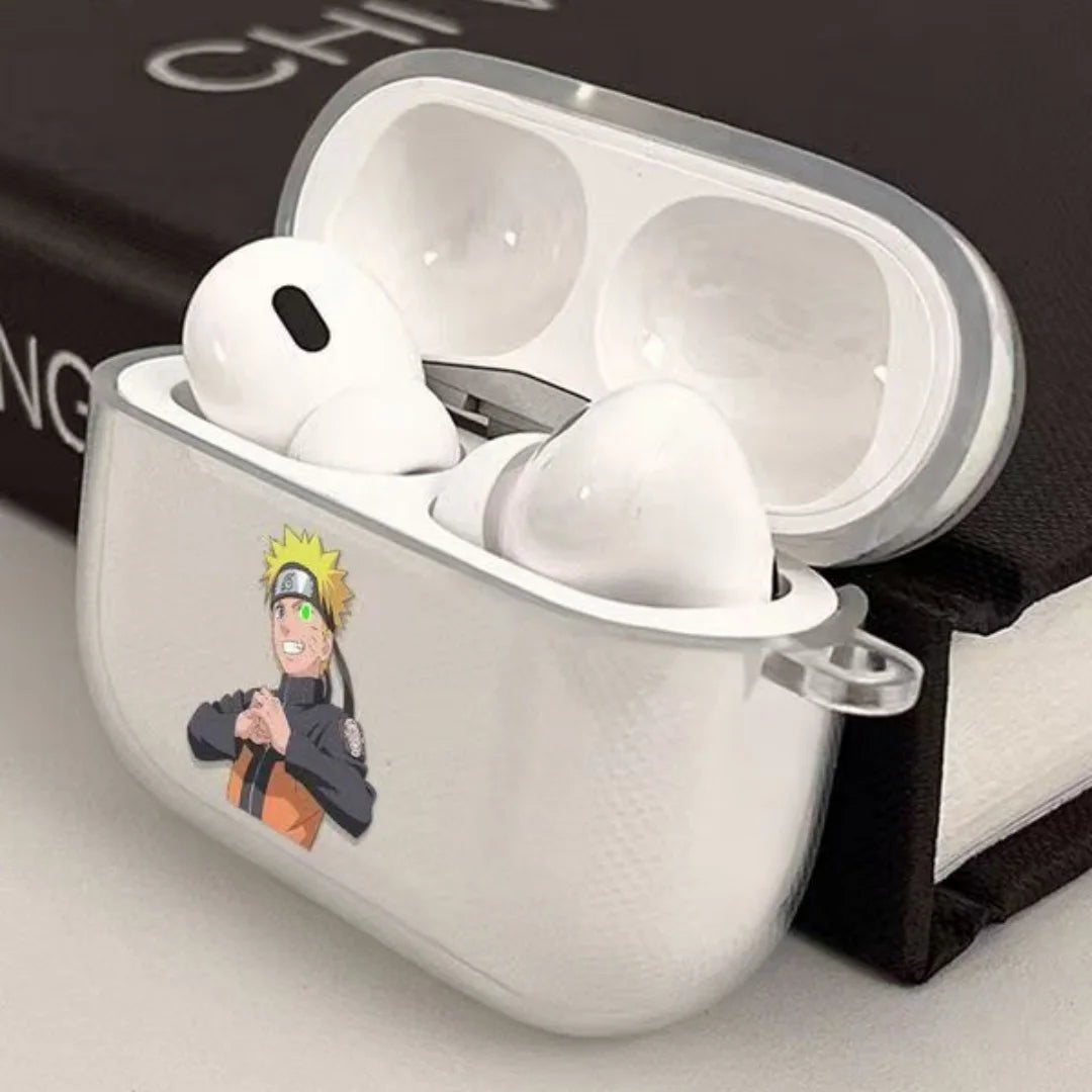 Itachi Glow Eyes Earphone Phone Case for Airpods 1 2 Pro 3 4 Pro2 2Nd Pro3 Bluetooth Headset Headphone Soft Cover