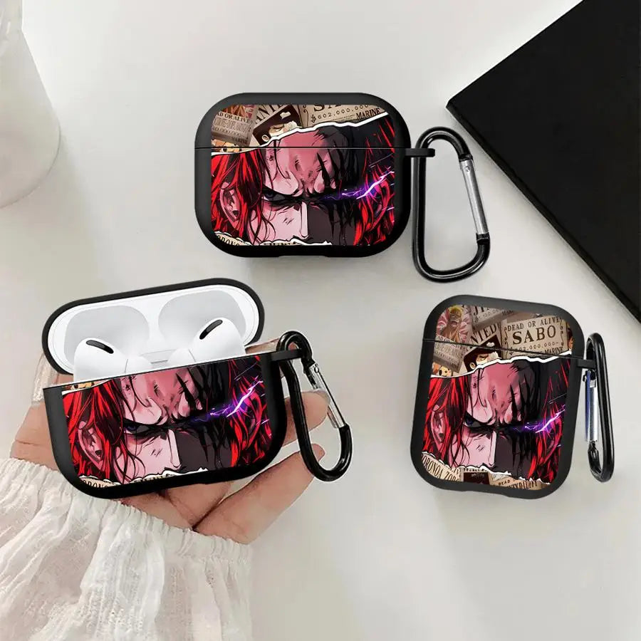 Ones P-Ieces Luffys Earphone Cases Cover Case for Airpods 1 Pro 2 3 4 Pro3 Pro2