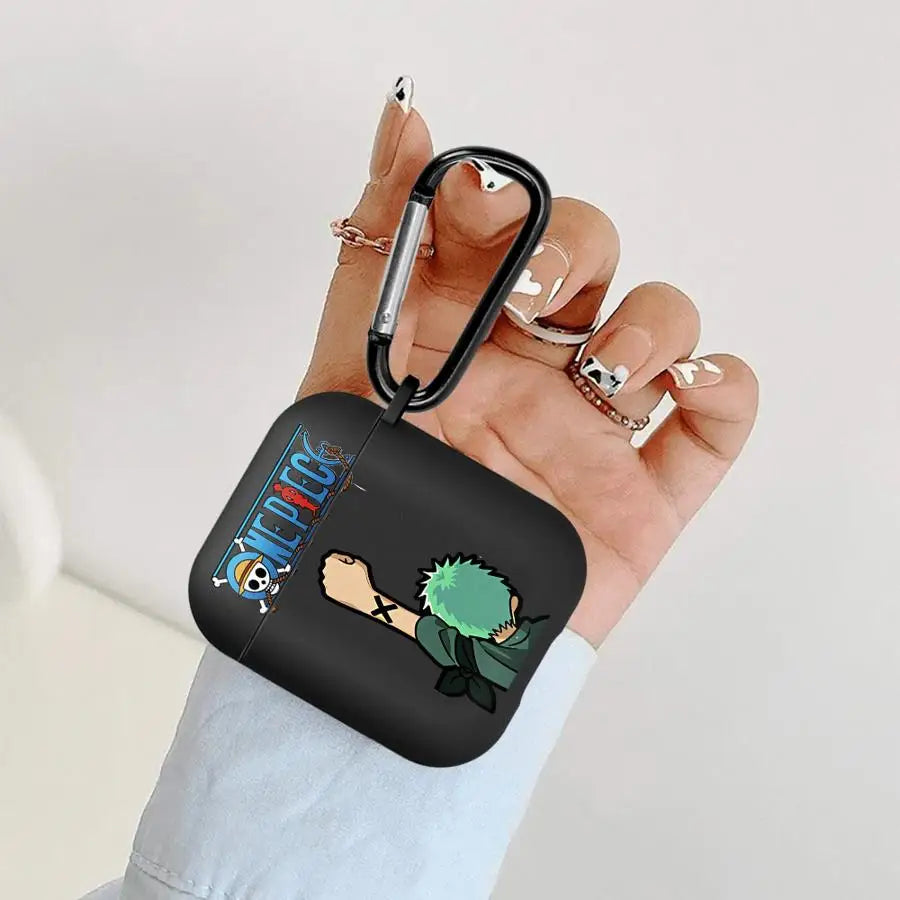 Case for Airpods Pro3 Pro2 1 2 4 3 Pro Earphone Cases Cover Ones P-Ieces Luffys