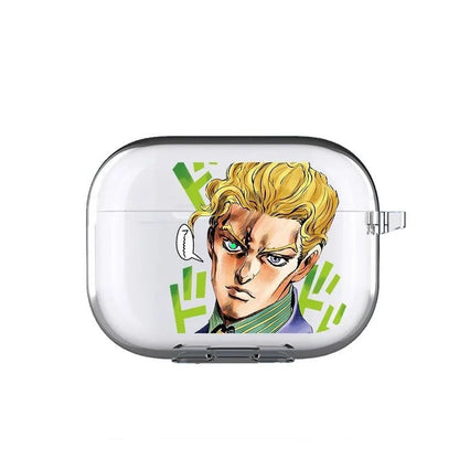 Cartoon Glowing Eyes Kaneki Ken Earphone Case for Airpods 1 2 4 Pro 3 2Nd Gen Pro2 Ulquiorra Cifer Jojo Protective Cases