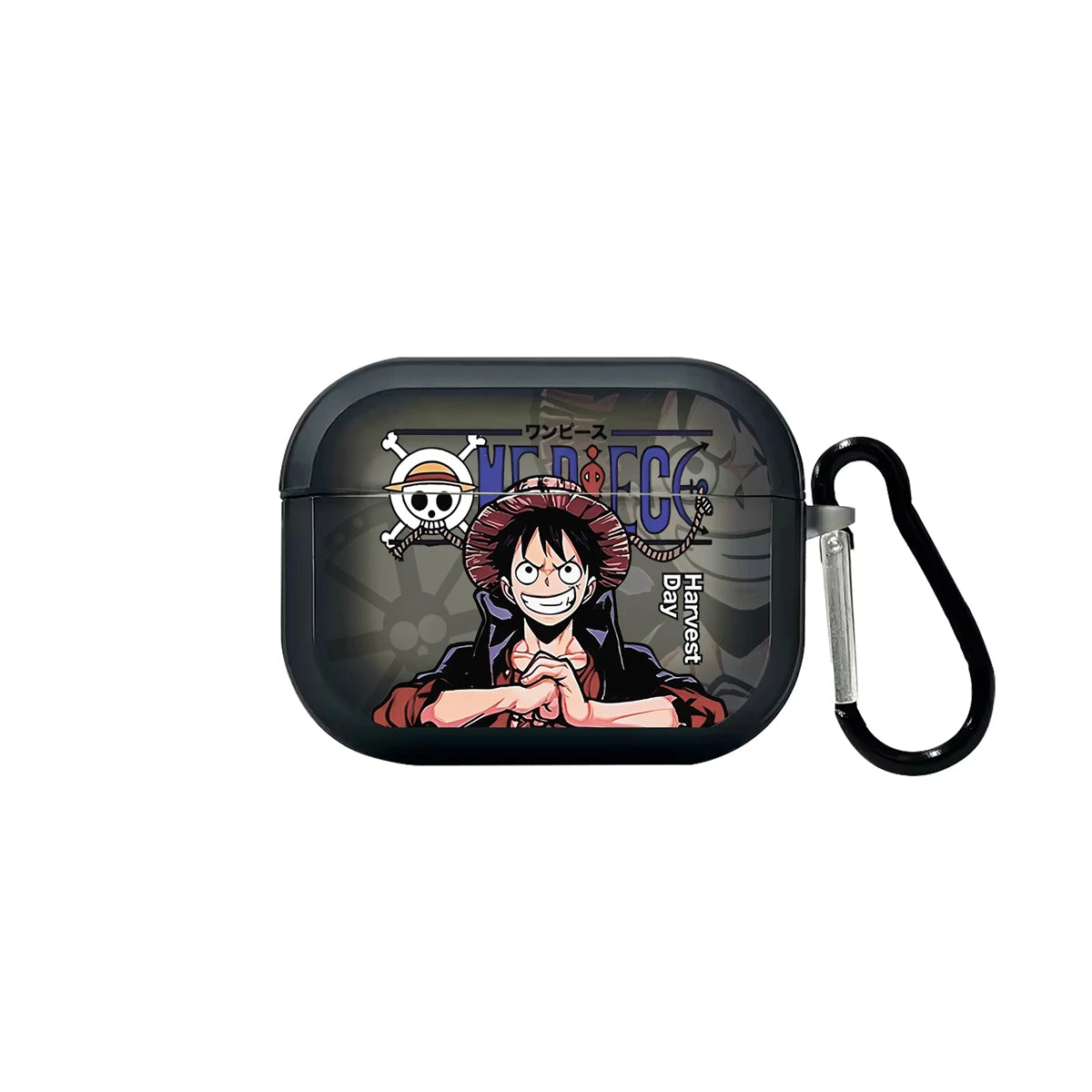 Anime  Luffy Zoro Toy Earphone Case for Airpods 1 2 3 Pro Pro2 4 Pro3 Shanks Bluetooth Headset Pendant Cover