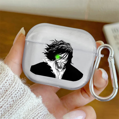 Japan Anime Attack on Titan Case for Apple Airpods Pro, Pro3, Pro2 Earphone Cover Airpods 1Or2, 3, 4 Shockproof Protection