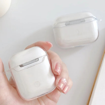 A-Attack on T-Titan M-Mikasa A-Ackerman-Ma Airpods Case for Airpods 4 Pro 1 2 3 Clear Transparent Bluetooth Earphone Case