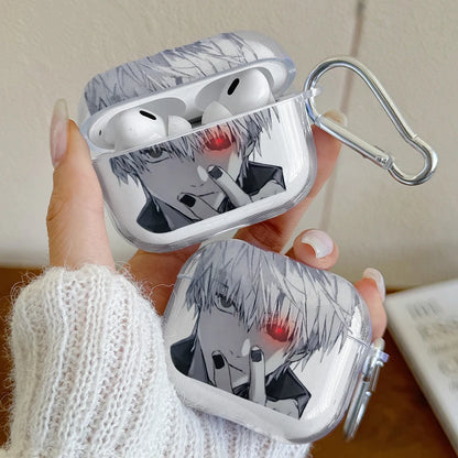 Japan Anime Attack on Titan Case for Apple Airpods Pro, Pro3, Pro2 Earphone Cover Airpods 1Or2, 3, 4 Shockproof Protection Case