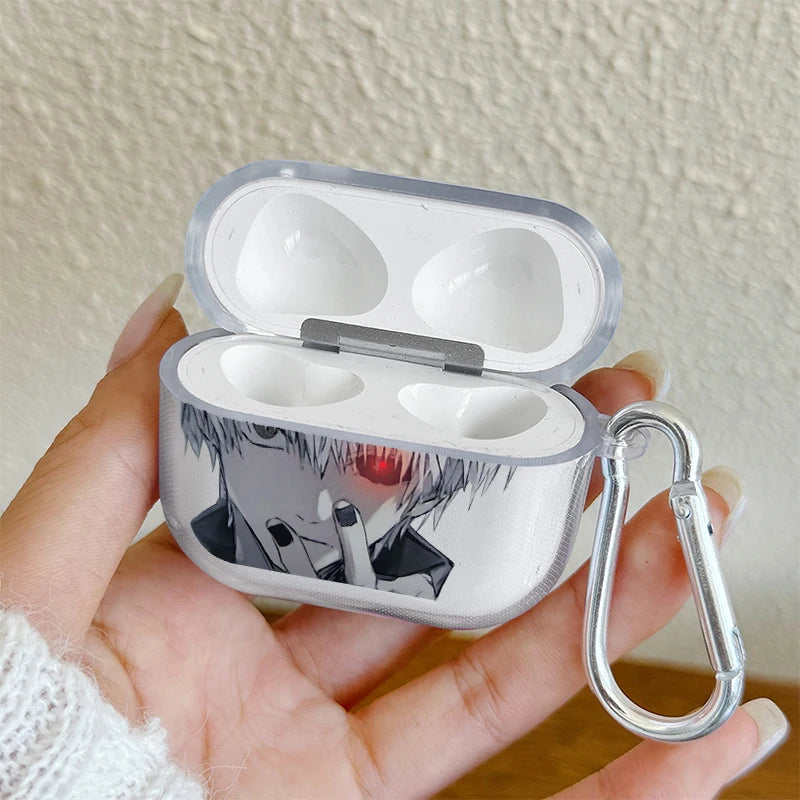 Japan Anime Attack on Titan Case for Apple Airpods Pro, Pro3, Pro2 Earphone Cover Airpods 1Or2, 3, 4 Shockproof Protection Case