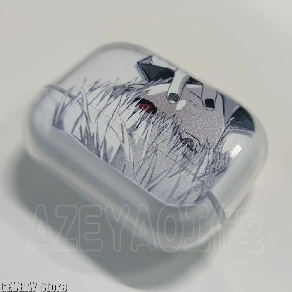 Anime Airpods Case for Apple Airpods 4 Shockproof Cover for Airpods 4 Pro Pro2 Transparent Earphone Cases Bags