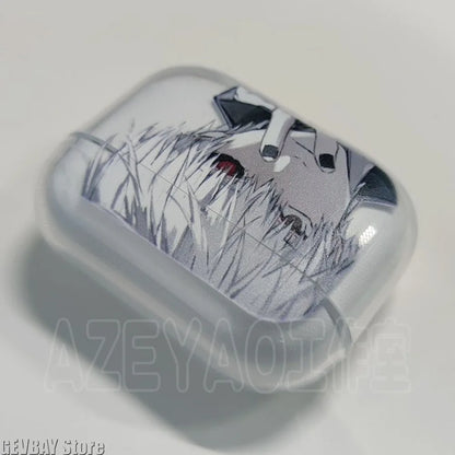 Anime Airpods Case for Apple Airpods 4 Shockproof Cover for Airpods 4 Pro Pro2 Transparent Earphone Cases Bags