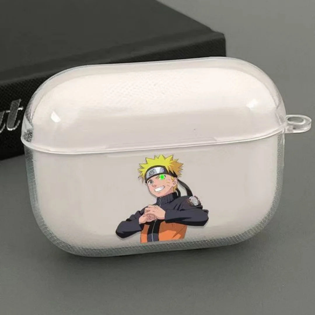 Itachi Glow Eyes Earphone Phone Case for Airpods 1 2 Pro 3 4 Pro2 2Nd Pro3  Bluetooth Headset Headphone Soft Cover