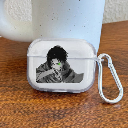 Japan Anime Attack on Titan Case for Apple Airpods Pro, Pro3, Pro2 Earphone Cover Airpods 1Or2, 3, 4 Shockproof Protection Case