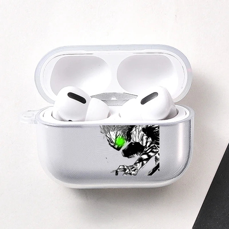Cartoon Japan Berserk Anime Case for Apple Airpodspro Headphone Shockproof Protection Air Pods4 Pro 1/2/3Earphone Box Soft Cover