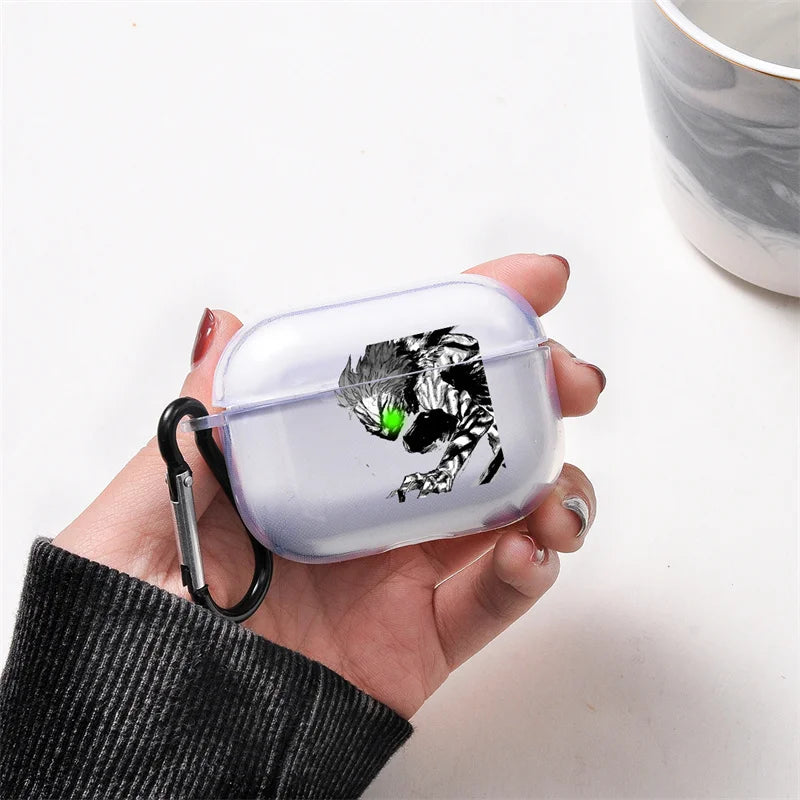 Cartoon Japan Berserk Anime Case for Apple Airpodspro Headphone Shockproof Protection Air Pods4 Pro 1/2/3Earphone Box Soft Cover
