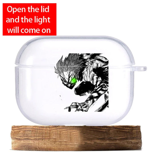 Cartoon Japan Berserk Anime Case for Apple Airpodspro Headphone Shockproof Protection Air Pods4 Pro 1/2/3Earphone Box Soft Cover