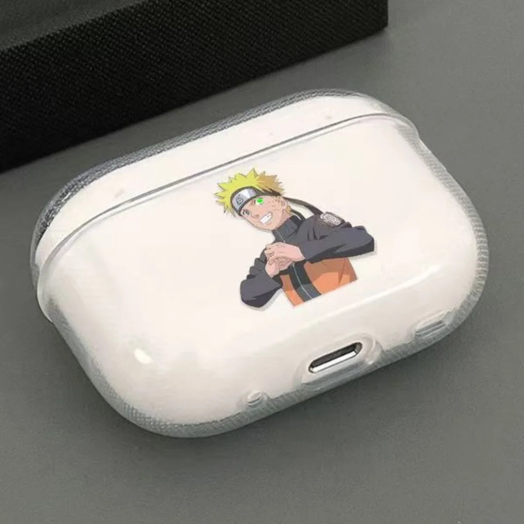 Itachi Glow Eyes Earphone Phone Case for Airpods 1 2 Pro 3 4 Pro2 2Nd Pro3  Bluetooth Headset Headphone Soft Cover