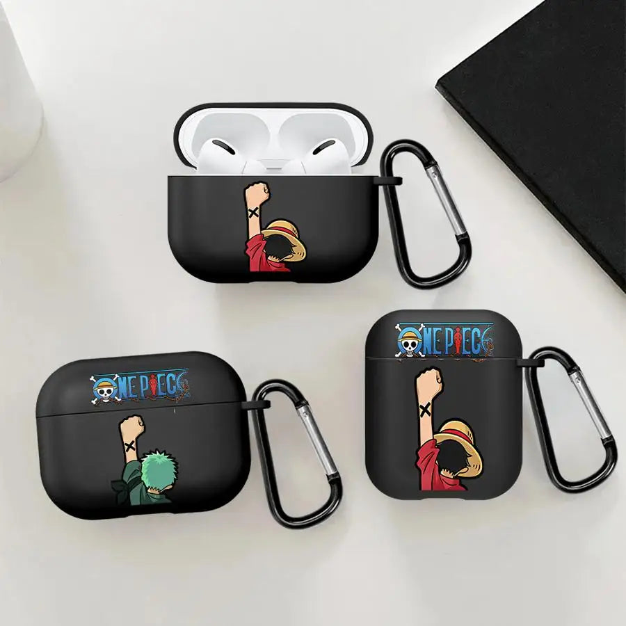 Case for Airpods Pro3 Pro2 1 2 4 3 Pro Earphone Cases Cover Ones P-Ieces Luffys