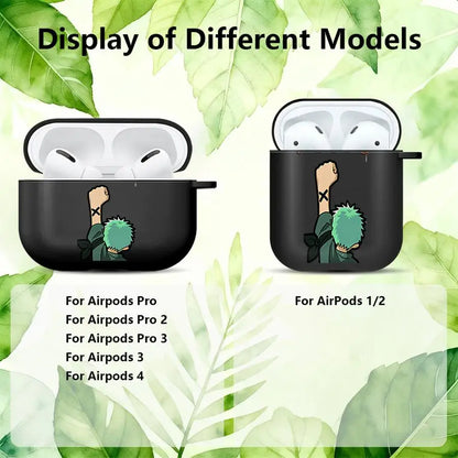 Case for Airpods Pro3 Pro2 1 2 4 3 Pro Earphone Cases Cover Ones P-Ieces Luffys