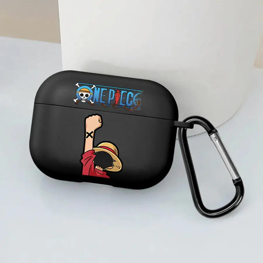 Case for Airpods Pro3 Pro2 1 2 4 3 Pro Earphone Cases Cover Ones P-Ieces Luffys